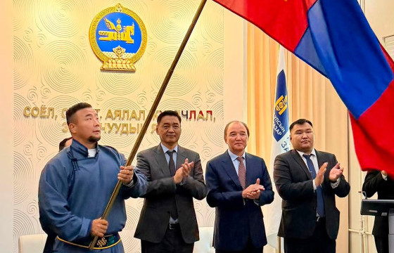 Дэлхийн нүүдэлчдийн VI их наадамд оролцох тамирчдыг үдэн гаргах ёслол болов