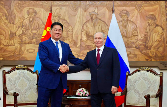 Ерөнхийлөгч У.Хүрэлсүх ОХУ-ын Ерөнхийлөгч В.В.Путинтай уулзлаа